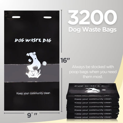 Large Recycled Commercial Dog Waste Bags (Headers) - Foresight USA