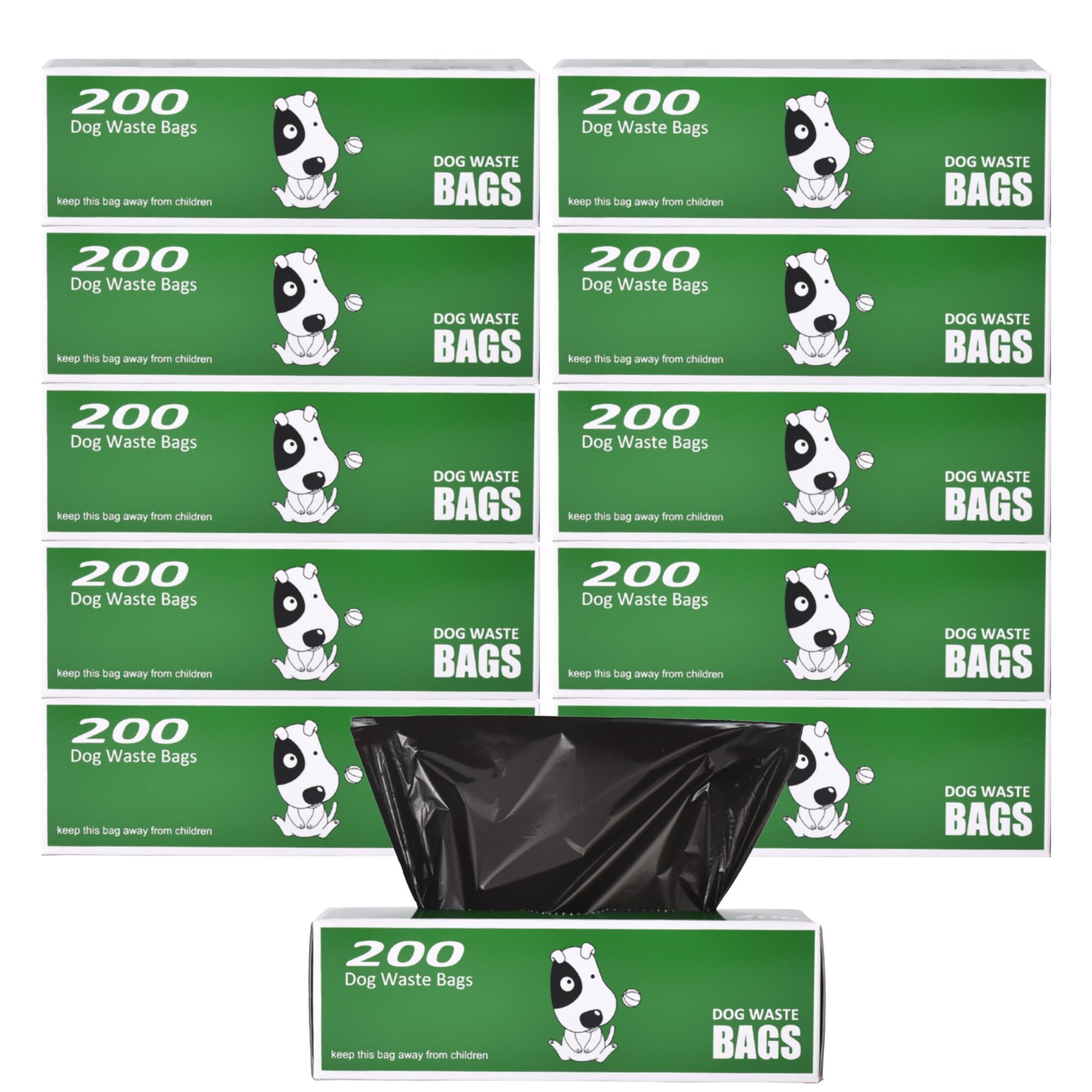 Recycled Commercial Dog Waste Bags Rolls Foresight USA